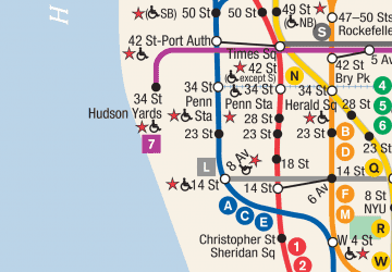 new york subway map