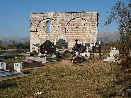 ruinen der kirche von shirgj shkodra