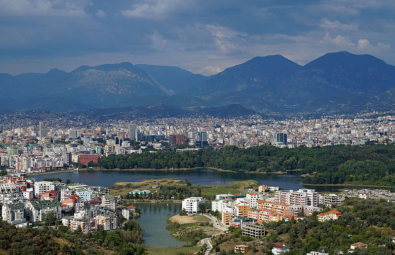 Großer Park von Tirana