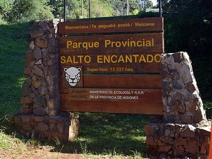 Parque provincial Salto Encantado del Valle del Arroyo Cuñá Pirú