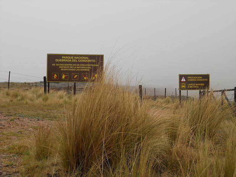 Quebrada del Condorito National Park