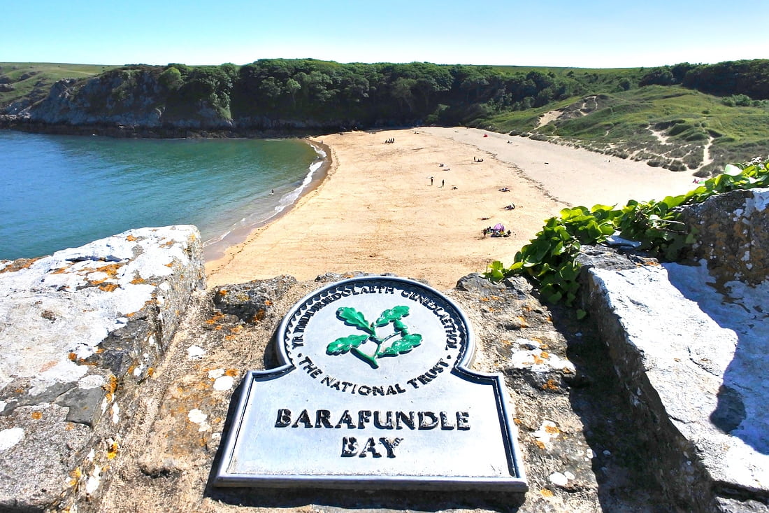 Barafundle Bay Beach