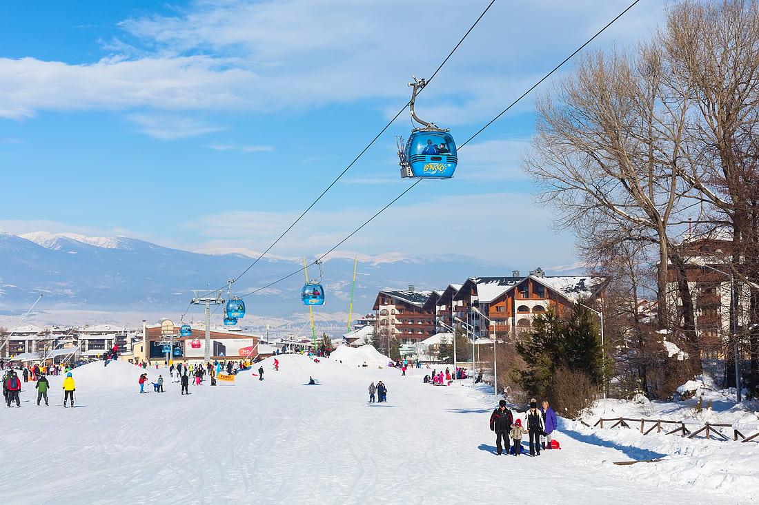 Ski resort Bansko, Bulgaria