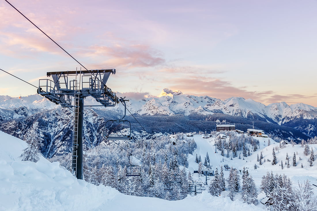 Ski resort Vogel, Slovenia