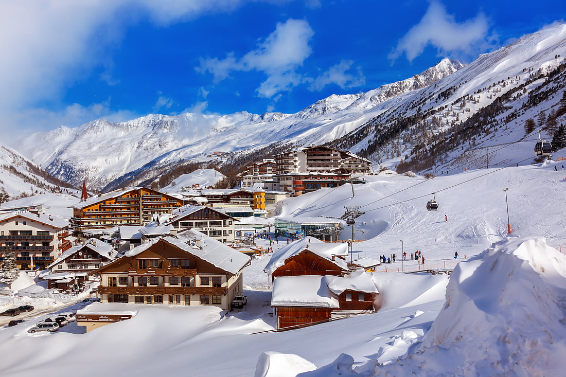 Mountain Ski Resort - Obergurgl, Austria