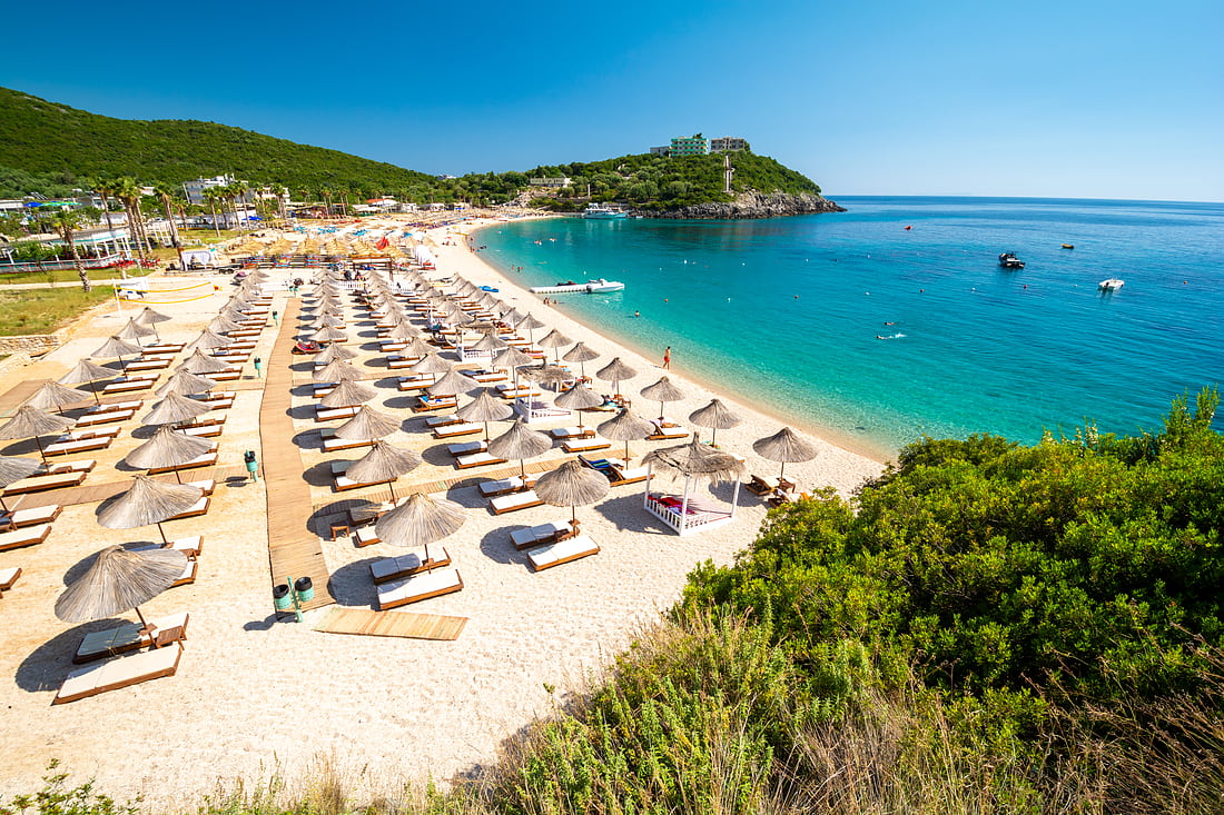 La playa de Jale, una joya escondida en la Riviera albanesa