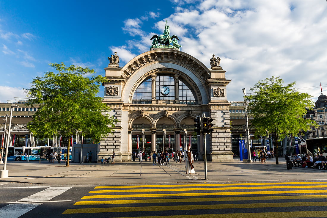 Luzern Train Station, Switzerland