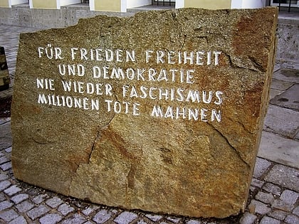 Hitler birthplace memorial stone