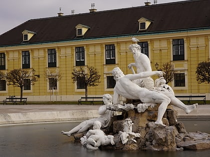 Sculptures in the Schönbrunn Garden