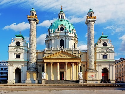 iglesia de san carlos borromeo viena