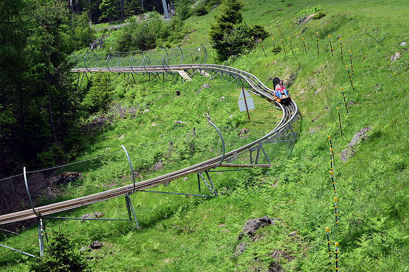 Luge sur rail