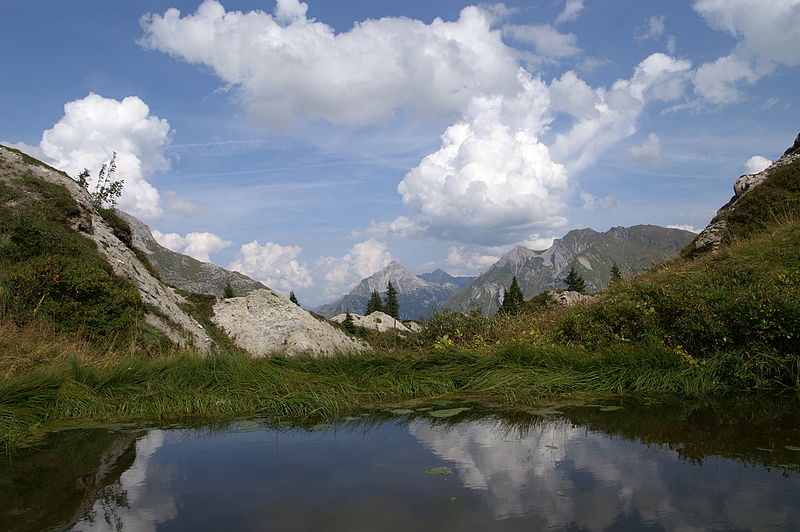 Montañas de Lechquellen