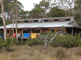 new pelion hut tasmanische wildnis