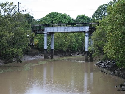 saltwater creek railway bridge bundaberg