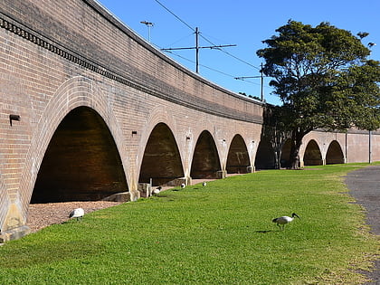 glebe and wentworth park railway viaducts sydney