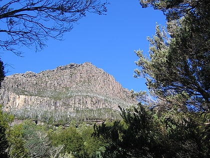 castle crag tasmanische wildnis