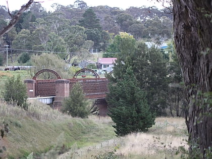 macdonald river railway bridge woolbrook