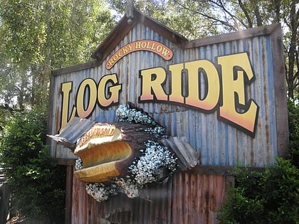 rocky hollow log ride