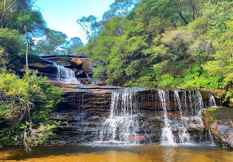 wentworth falls waterfall katoomba