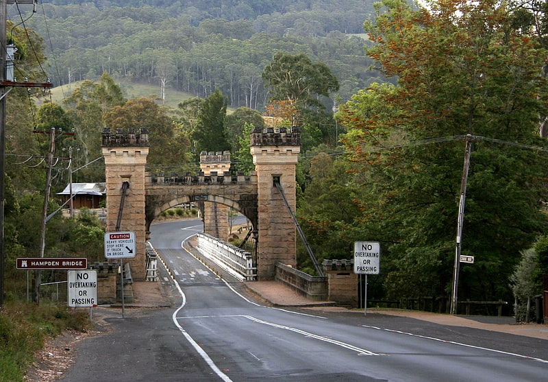 hampden bridge kangaroo valley
