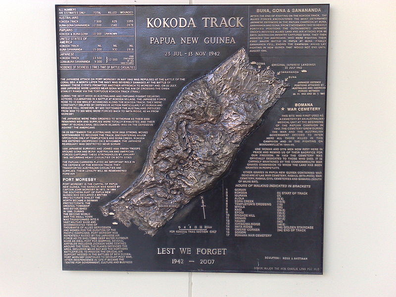 Kokoda Track Memorial Walkway