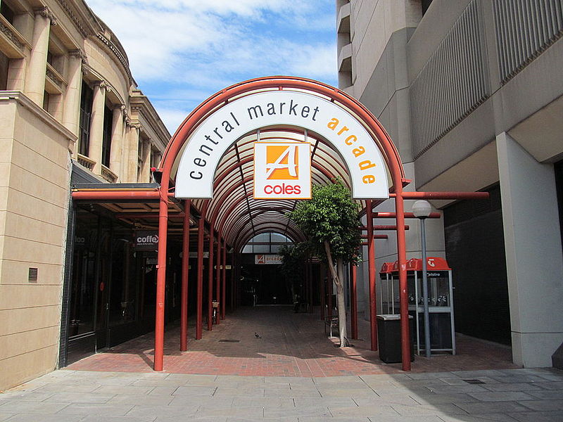 Mercado central de Adelaida