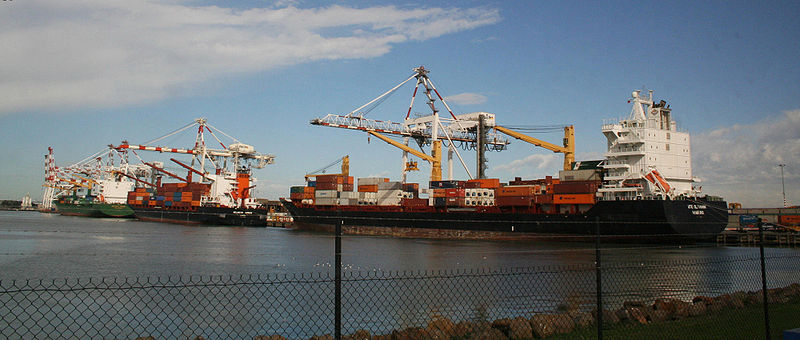 Hafen von Melbourne