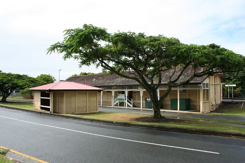 Eagle Farm Racecourse and Ascot railway station