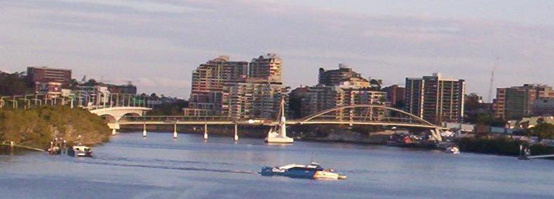 Bridges over the Brisbane River