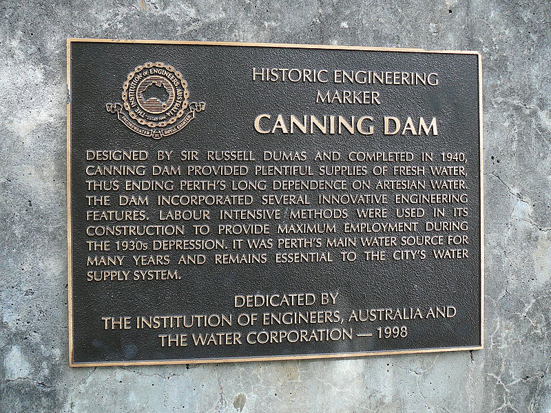 Canning Dam