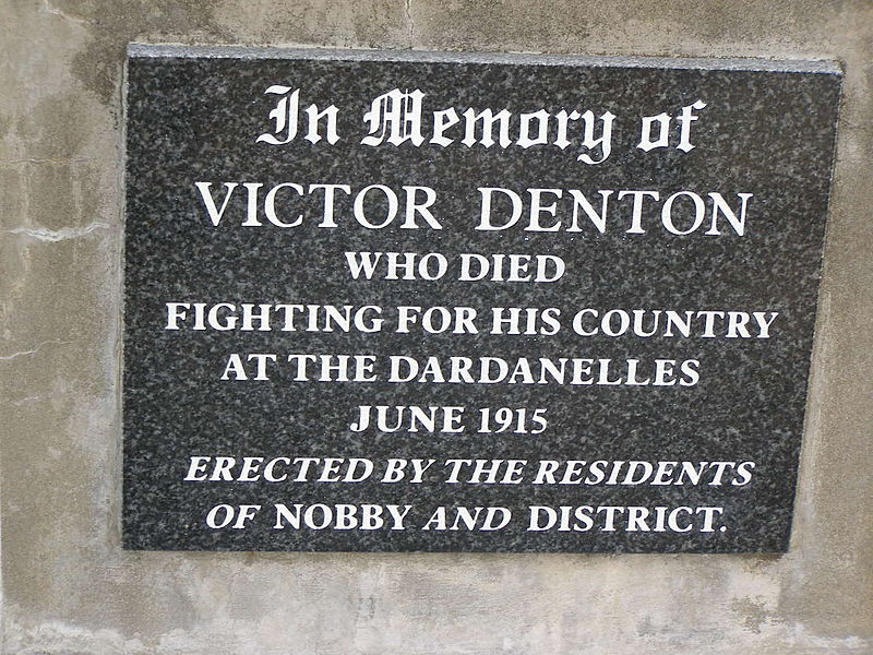 Victor Denton War Memorial
