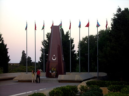 baku turkish martyrs memorial bakou
