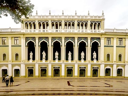 museo nacional de literatura de azerbaiyan baku