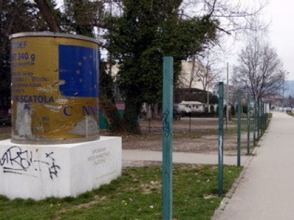 ICAR Canned Beef Monument