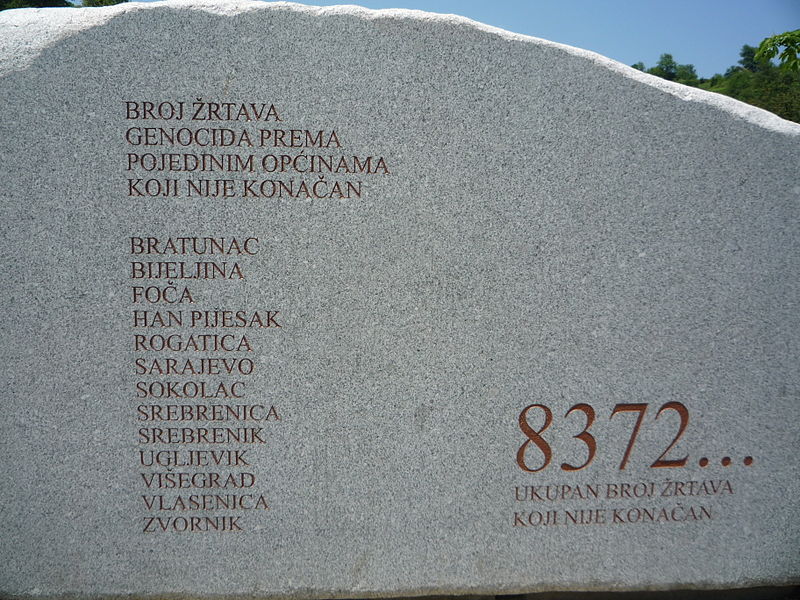 Monumento del Genocidio de Srebrenica