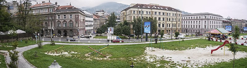 Nijaz Duraković Park in Sarajevo