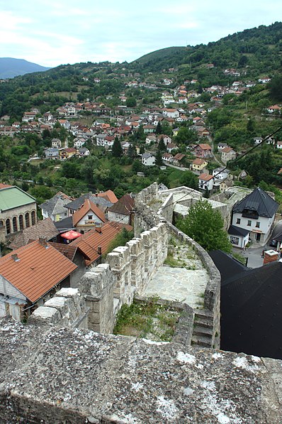 Walled city of Jajce