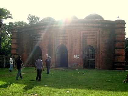 nine dome mosque mosque city of bagerhat