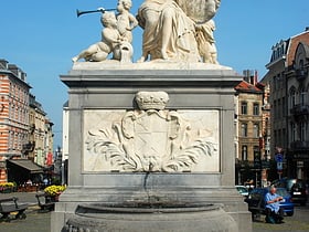 fontaine de minerve bruselas