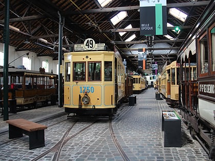 brussels tram museum region stoleczny brukseli