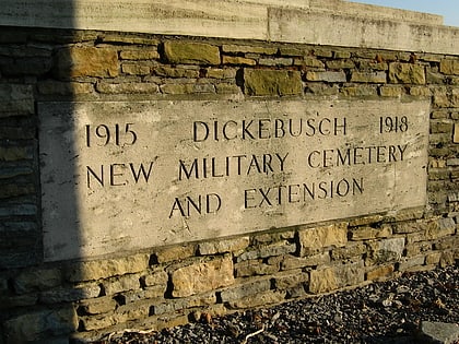 dickebusch new military commonwealth war graves commission cemetery and extension