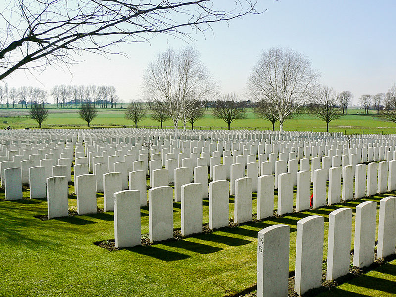 Hooge Crater Commonwealth War Graves Commission Cemetery