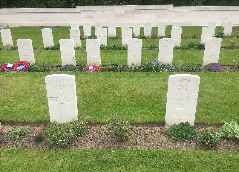 Hyde Park Corner Commonwealth War Graves Commission Cemetery