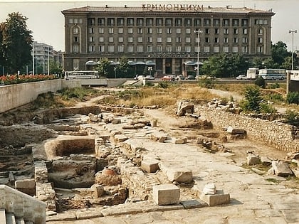 roman forum of philippopolis plovdiv