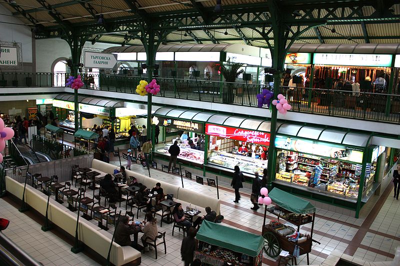 Mercado central de Sofía