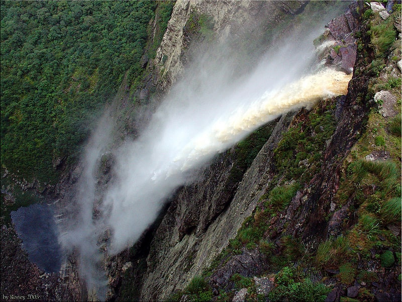 cachoeira da fumaca parque nacional de la chapada de la diamantina