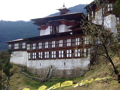 chagri monastery jigme dorji nationalpark