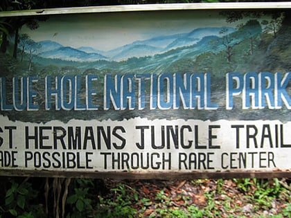 St. Herman's Blue Hole National Park