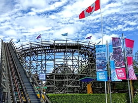 wooden roller coaster vancouver
