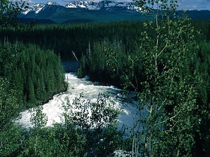 horseshoe falls parc provincial wells gray